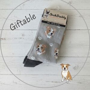 🐾 NWT SockDaddy PitBull Edition - Unisex Crew Socks 🐾